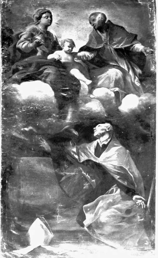   180-Giovanni Lanfranco-apparizione della Madonna -Napoli